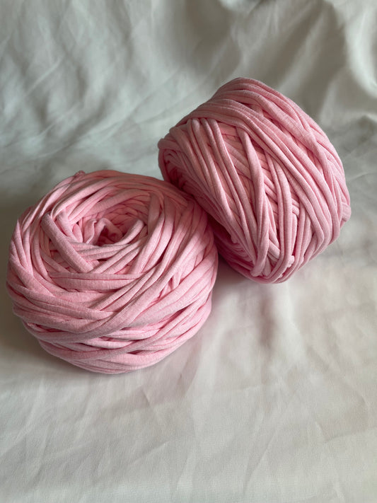 T-shirt yarn Rose Clair