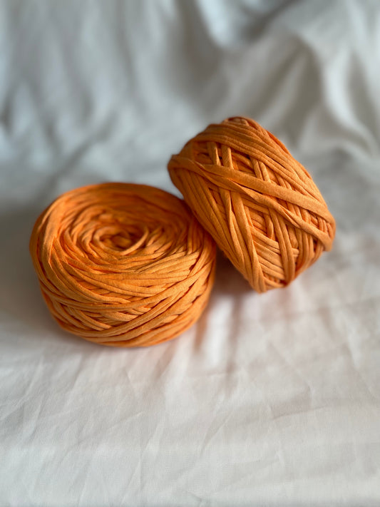 T-shirt yarn Orange