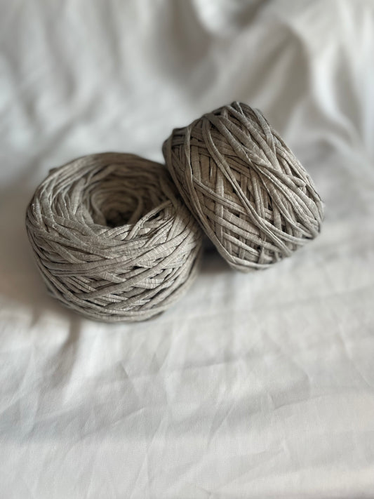 T-shirt yarn Gris Argile