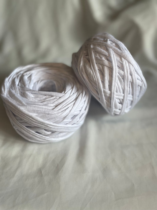 T-shirt yarn Blanc