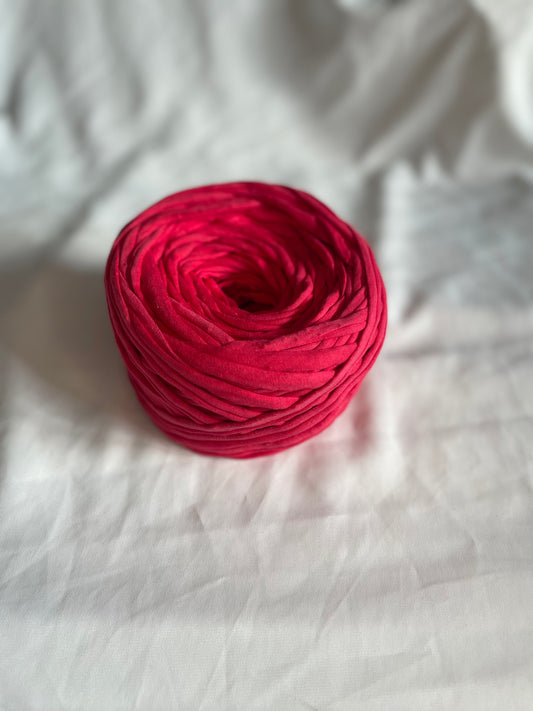 T-shirt yarn Rouge
