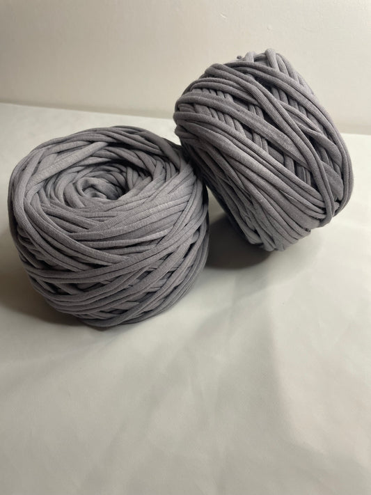 T-shirt yarn Gris Acier